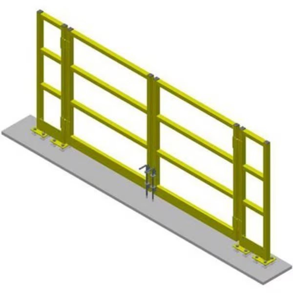 Bluff Swinging Safety Gate, , 4'W, Bluff Mfg, Mfr#: MEZ-48-SW